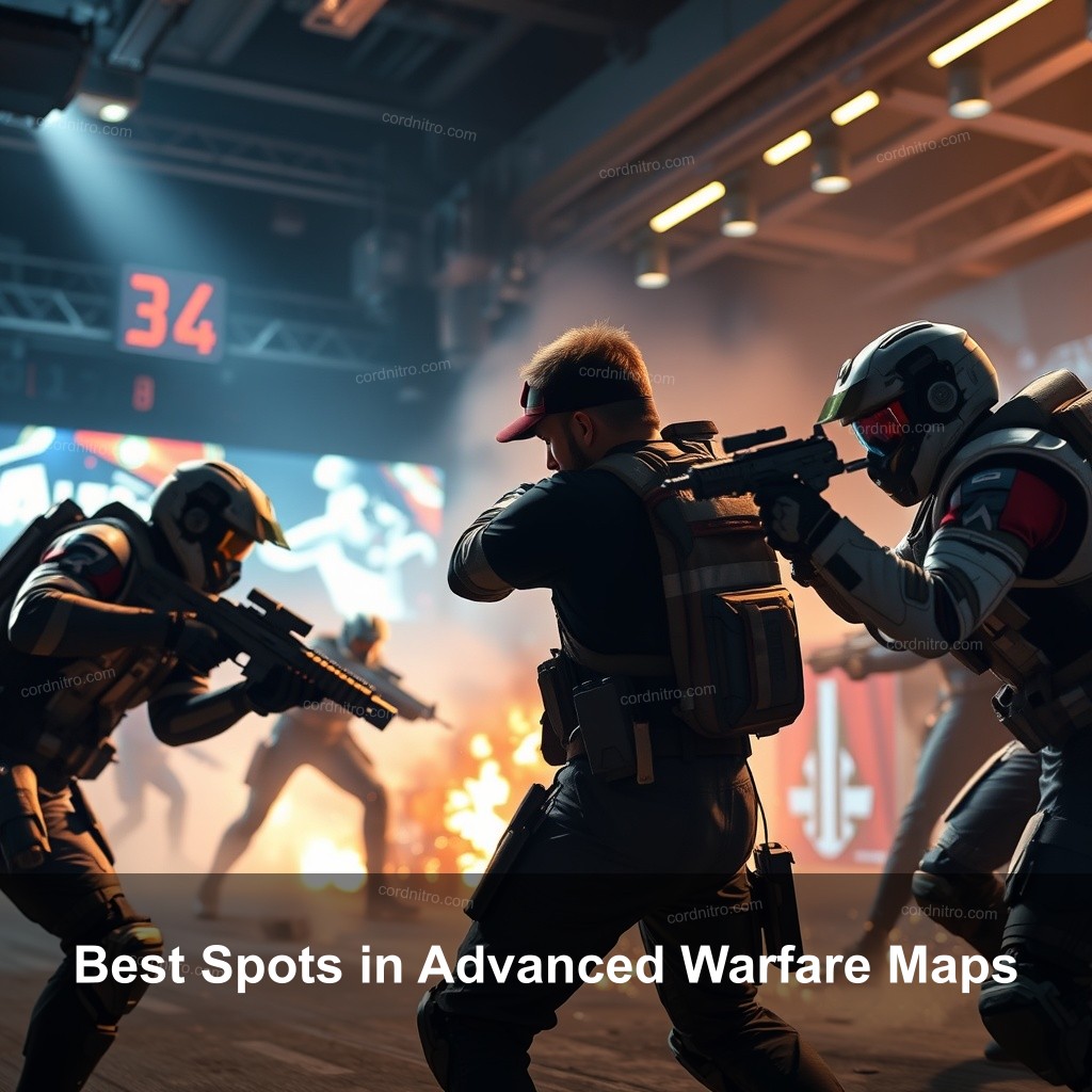 Best Spots in Advanced Warfare Maps