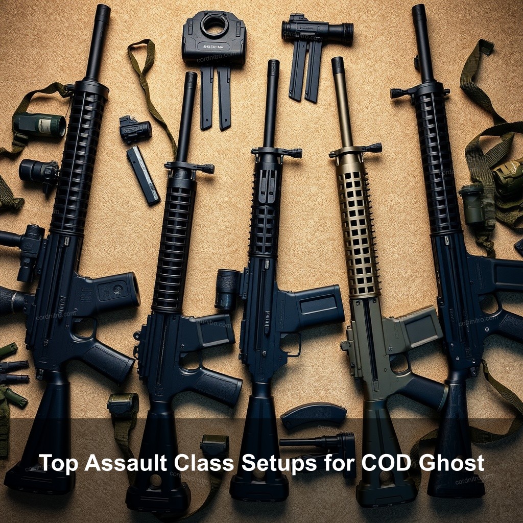 Top Assault Class Setups for COD Ghost