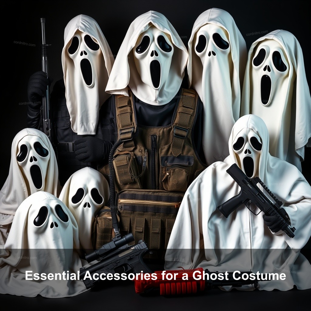 Essential Accessories for a Ghost Costume