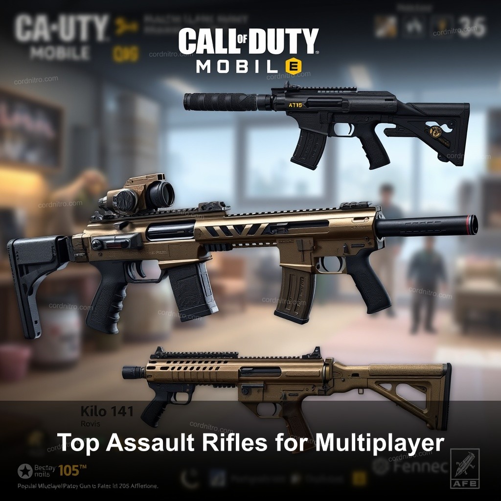 Top Assault Rifles for Multiplayer