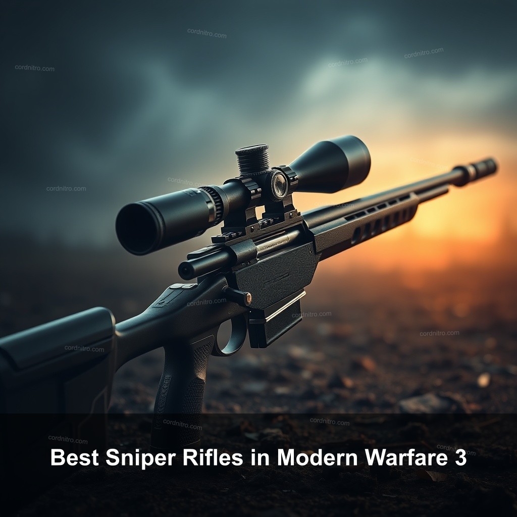 Best Sniper Rifles in Modern Warfare 3