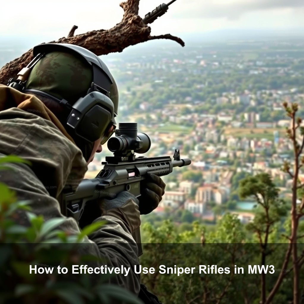 How to Effectively Use Sniper Rifles in MW3