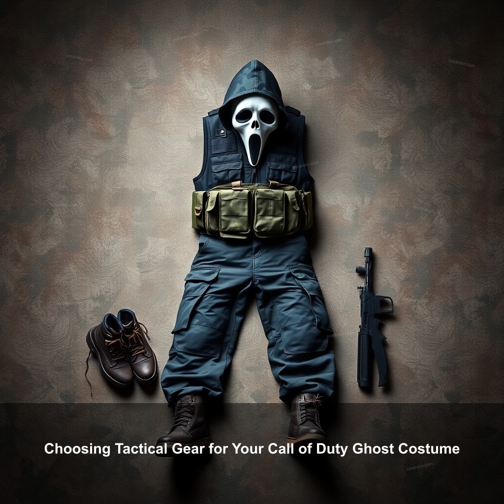 Choosing Tactical Gear for Your Call of Duty Ghost Costume