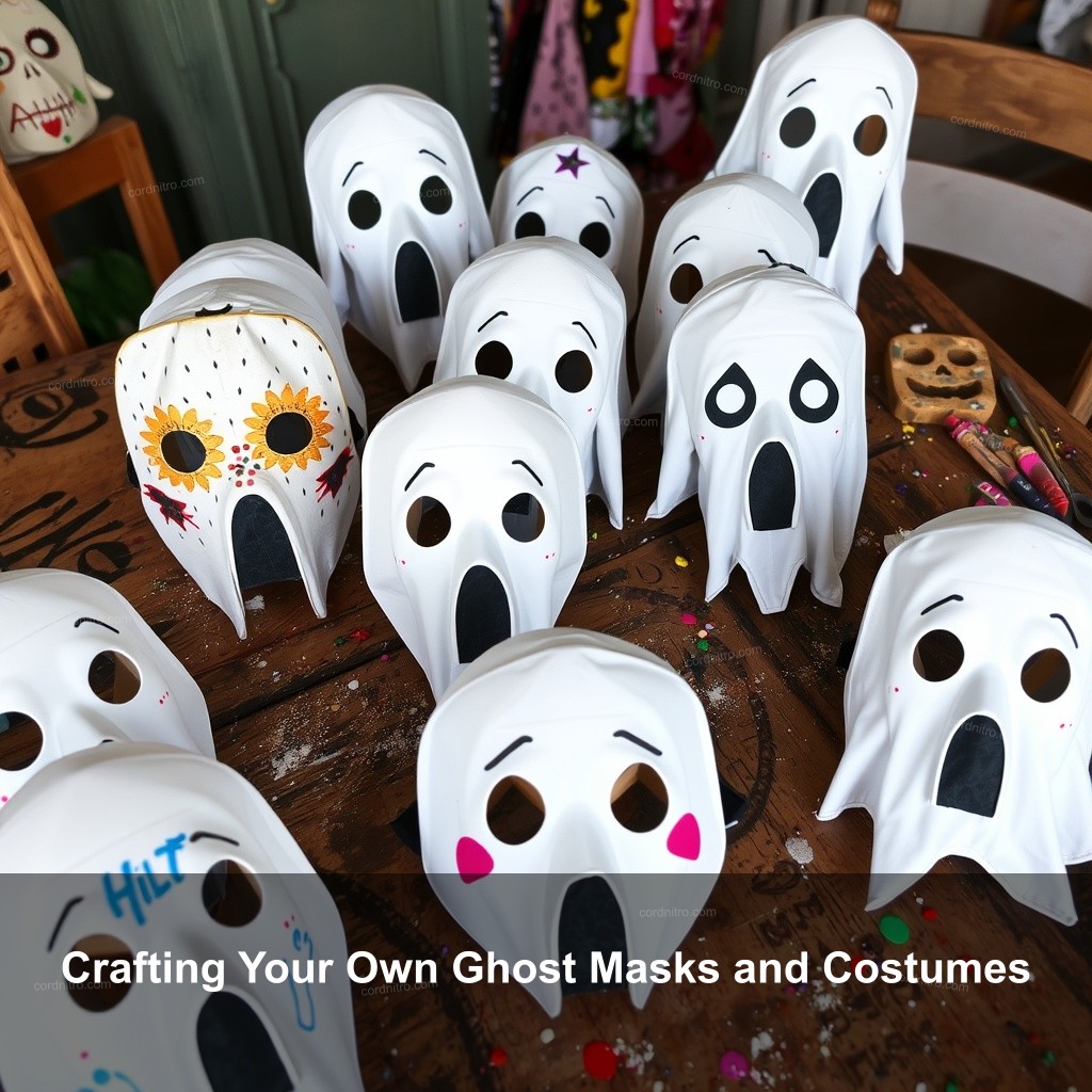 Crafting Your Own Ghost Masks and Costumes