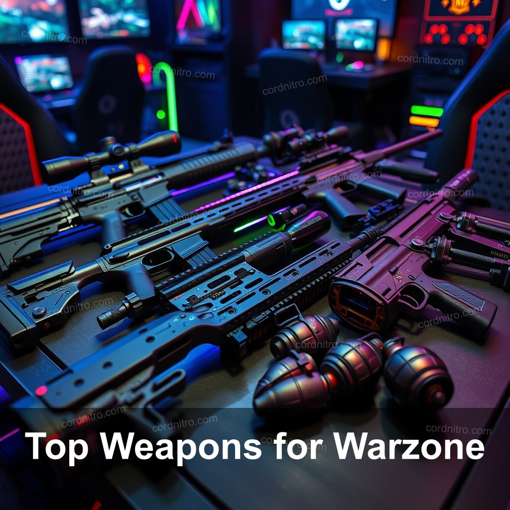 Top Weapons for Warzone