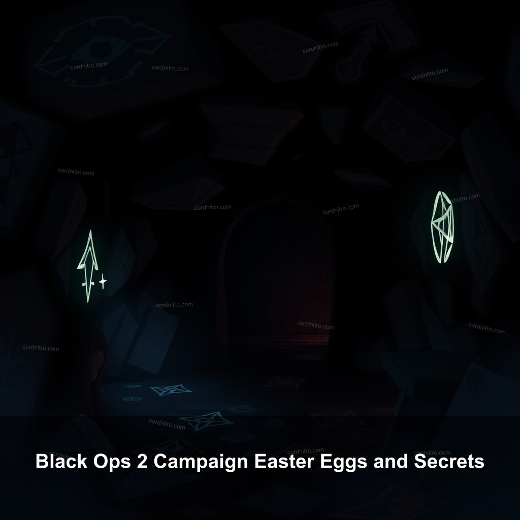 Black Ops 2 Campaign Easter Eggs and Secrets