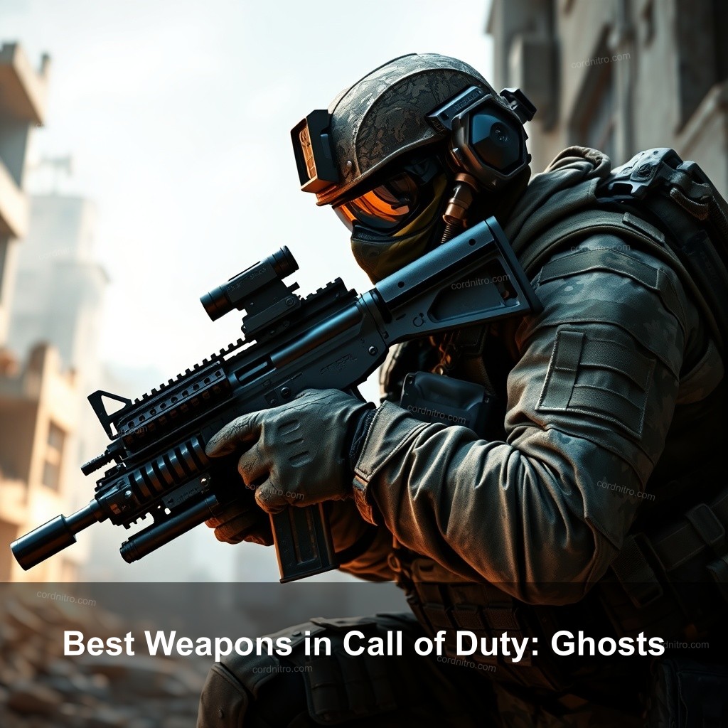 Best Weapons in Call of Duty: Ghosts