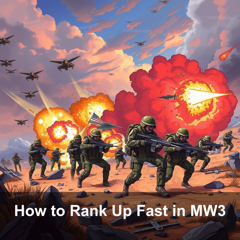 How to Rank Up Fast in MW3