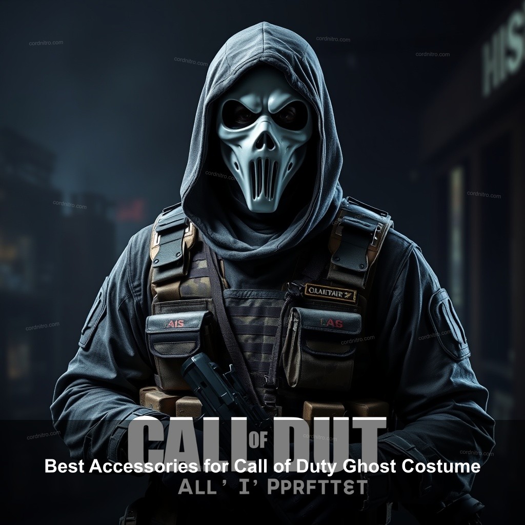 Best Accessories for Call of Duty Ghost Costume