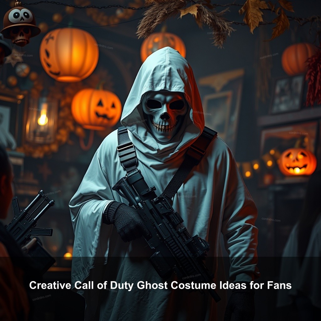 Creative Call of Duty Ghost Costume Ideas for Fans