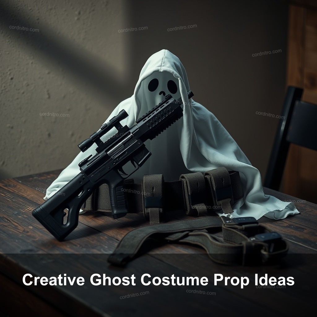 Creative Ghost Costume Prop Ideas