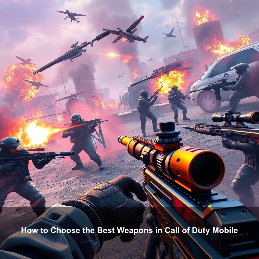 How to Choose the Best Weapons in Call of Duty Mobile