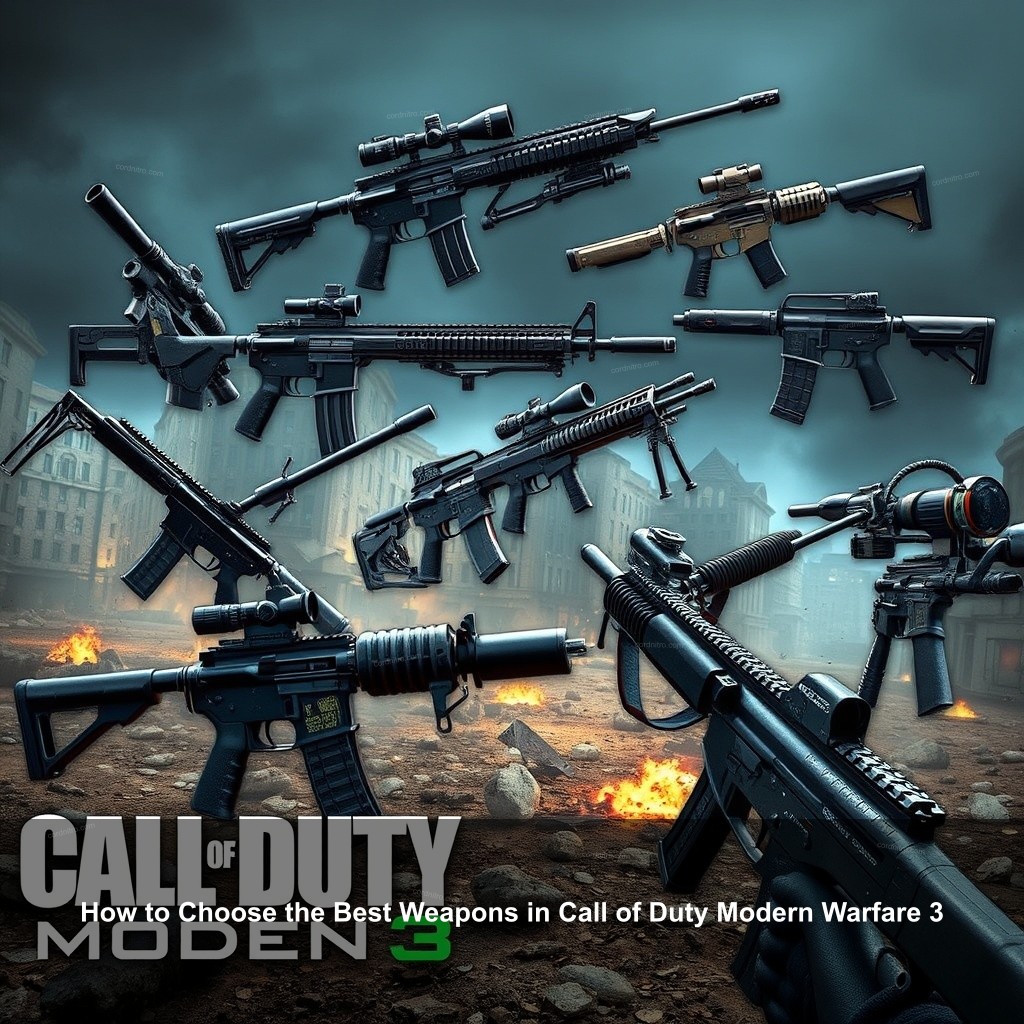 How to Choose the Best Weapons in Call of Duty Modern Warfare 3