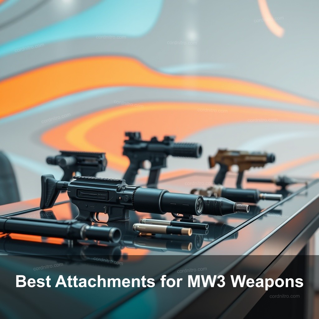 Best Attachments for MW3 Weapons