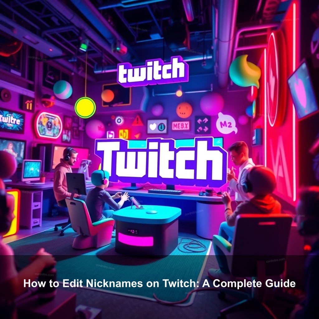 How to Edit Nicknames on Twitch: A Complete Guide