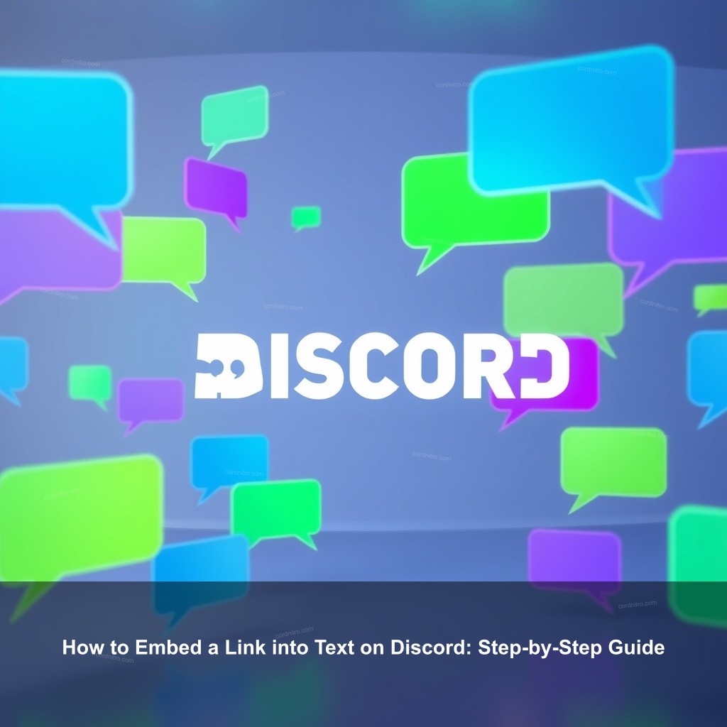 How to Embed a Link into Text on Discord: Step-by-Step Guide