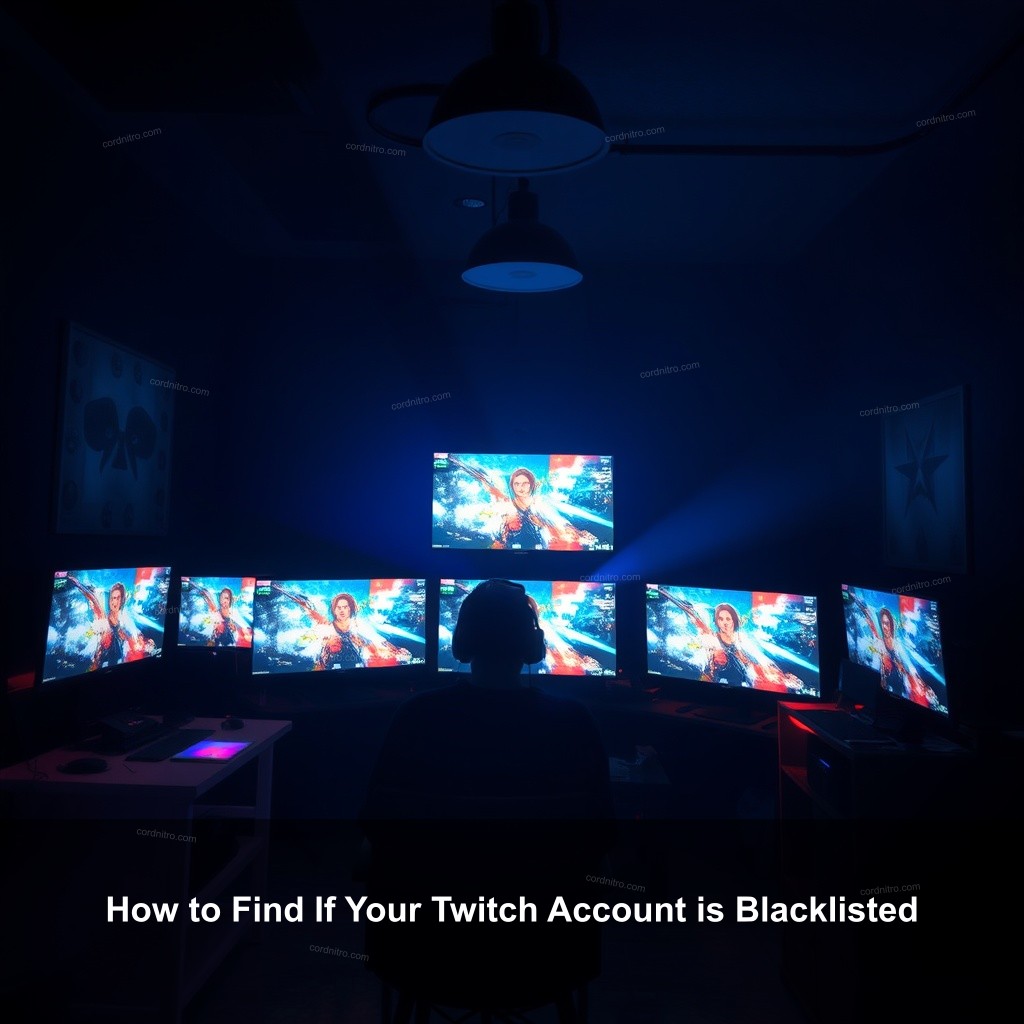 How to Find If Your Twitch Account is Blacklisted