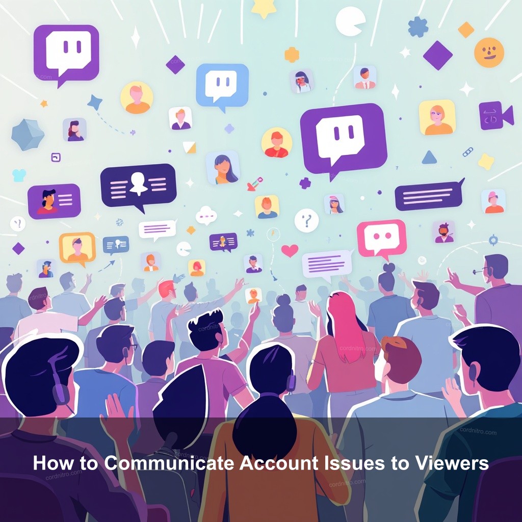 How to Communicate Account Issues to Viewers