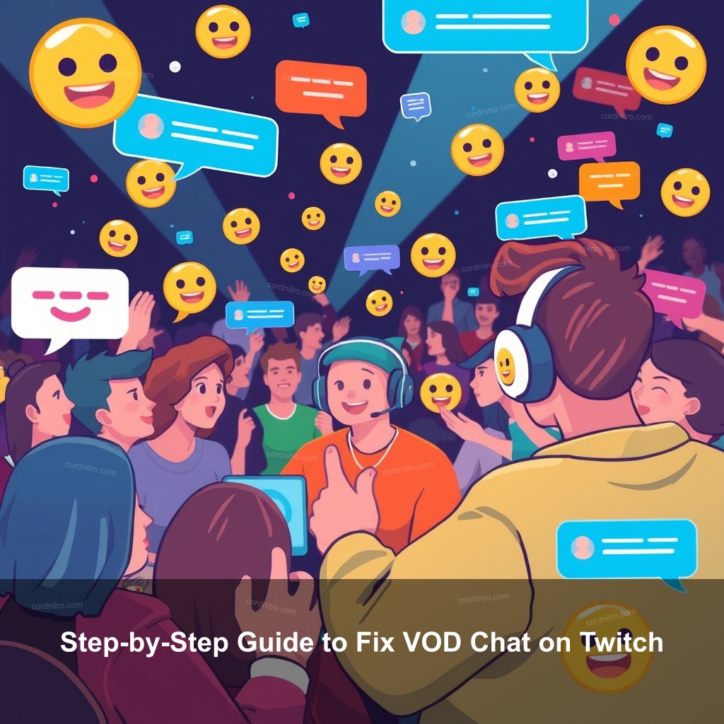 Step-by-Step Guide to Fix VOD Chat on Twitch