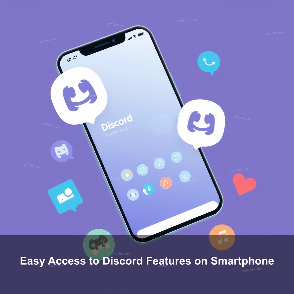 Easy Access to Discord Features on Smartphone