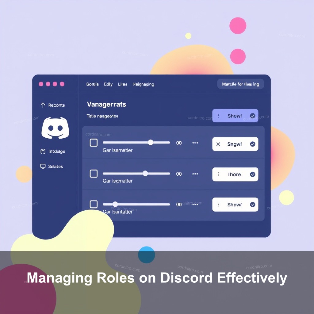 Managing Roles on Discord Effectively