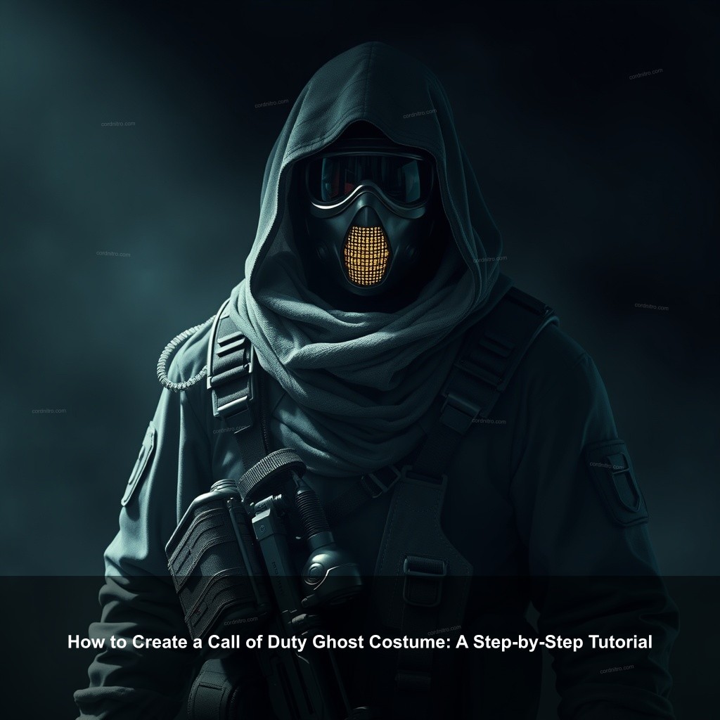 How to Create a Call of Duty Ghost Costume: A Step-by-Step Tutorial