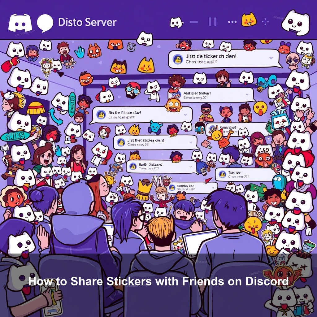 How to Share Stickers with Friends on Discord