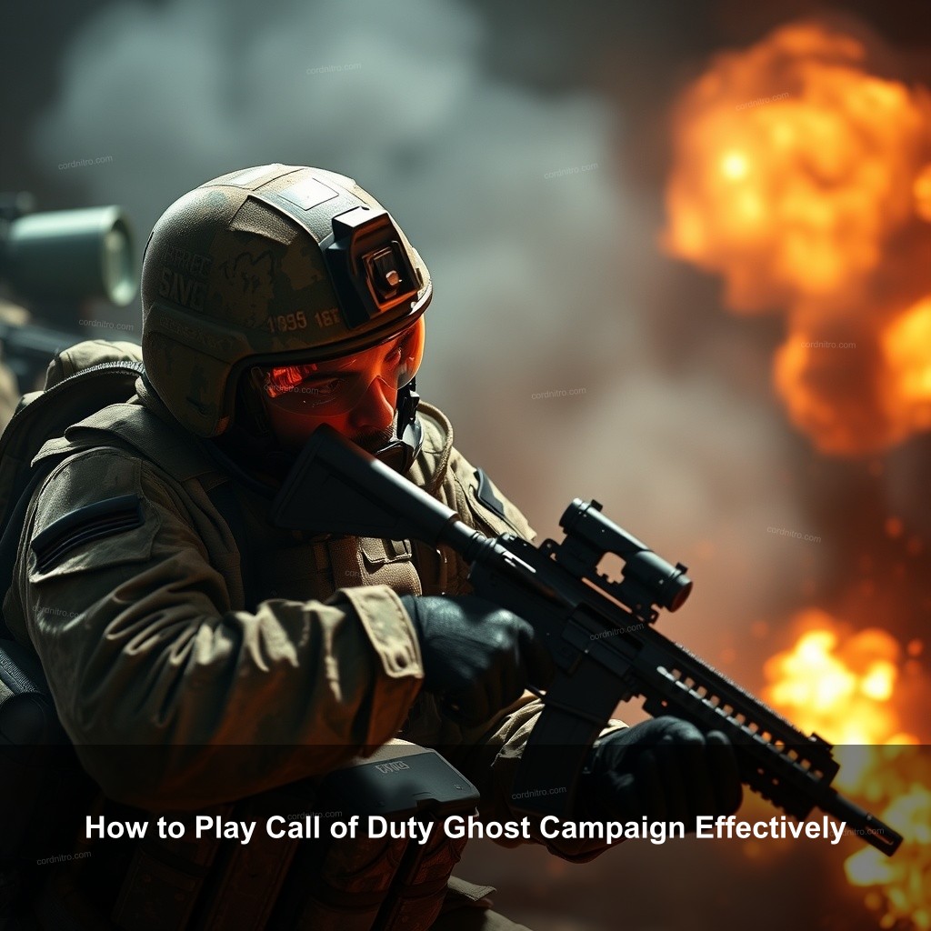 How to Play Call of Duty Ghost Campaign Effectively