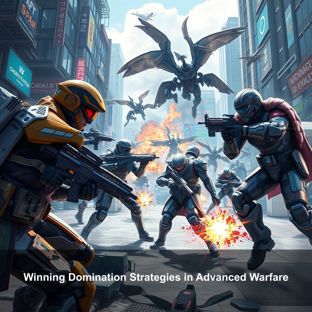 Winning Domination Strategies in Advanced Warfare