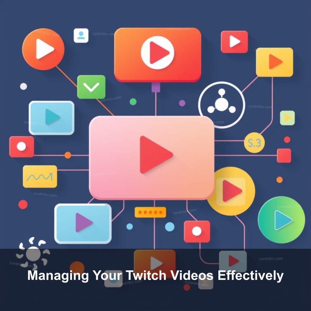 Managing Your Twitch Videos Effectively