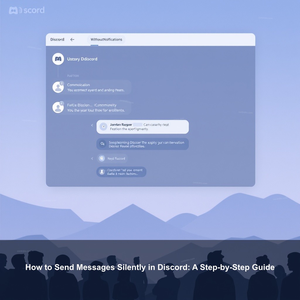 How to Send Messages Silently in Discord: A Step-by-Step Guide