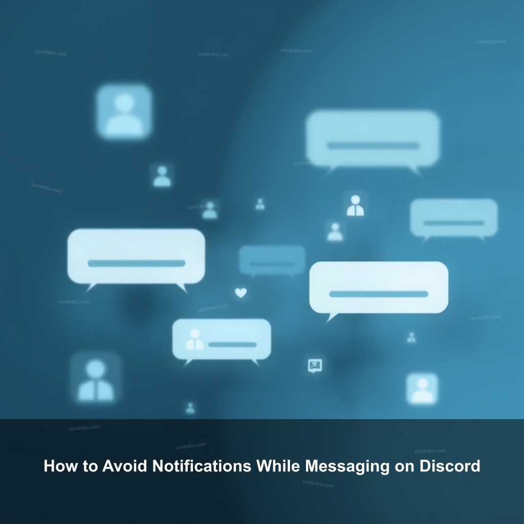 How to Avoid Notifications While Messaging on Discord