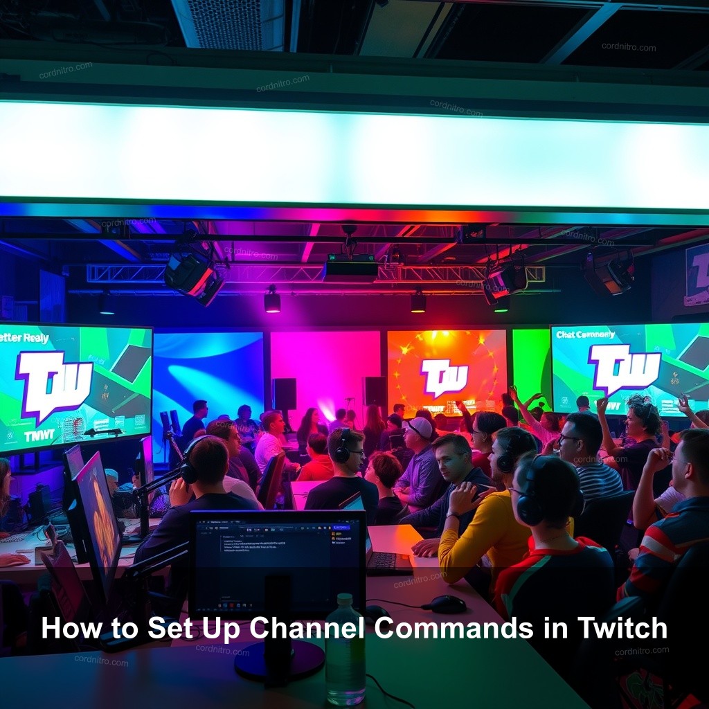 How to Set Up Channel Commands in Twitch