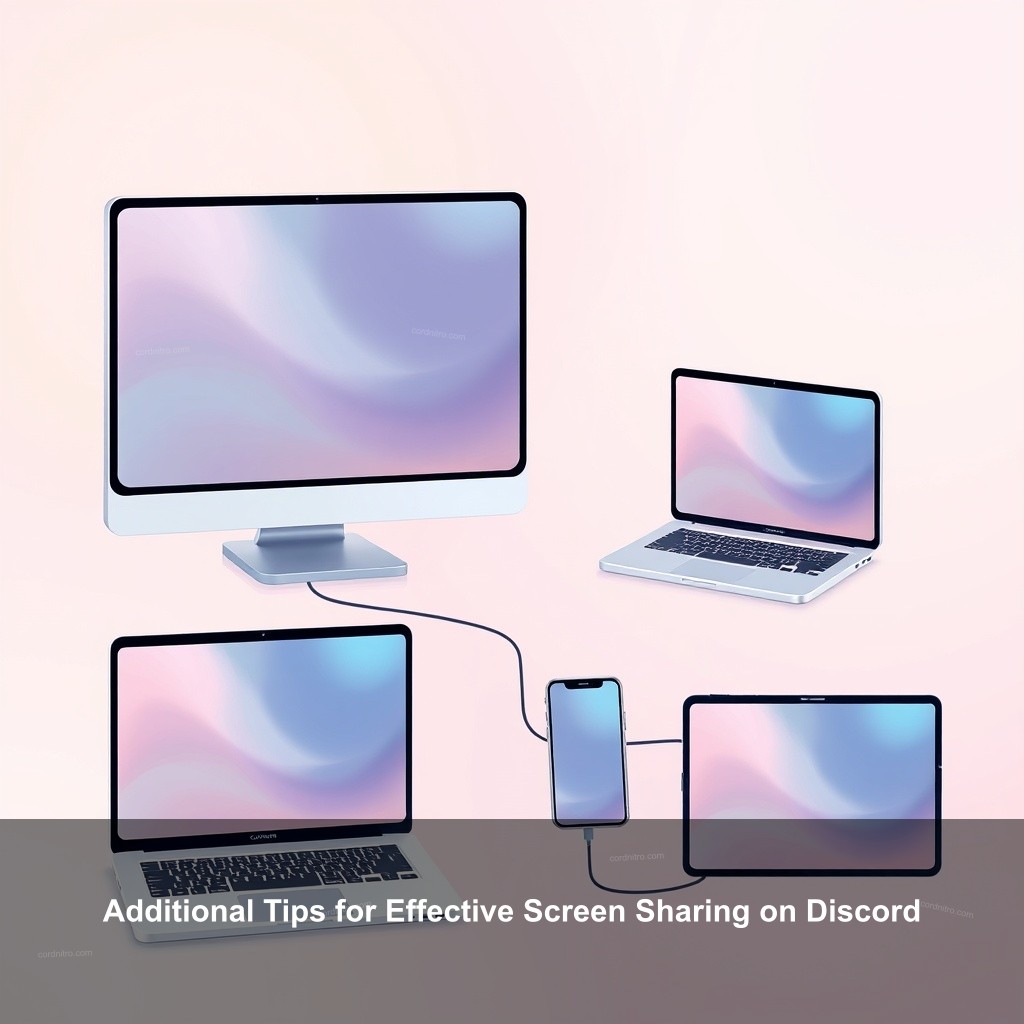 Additional Tips for Effective Screen Sharing on Discord