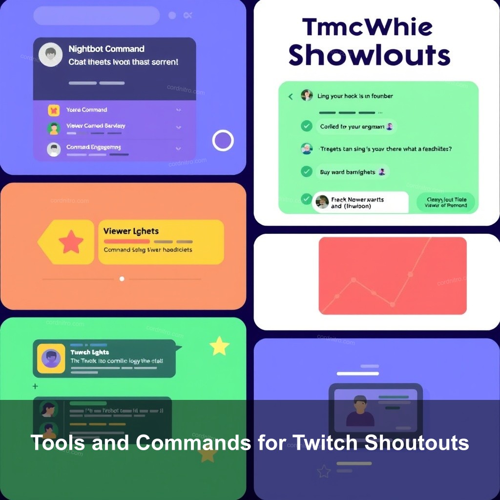 Tools and Commands for Twitch Shoutouts