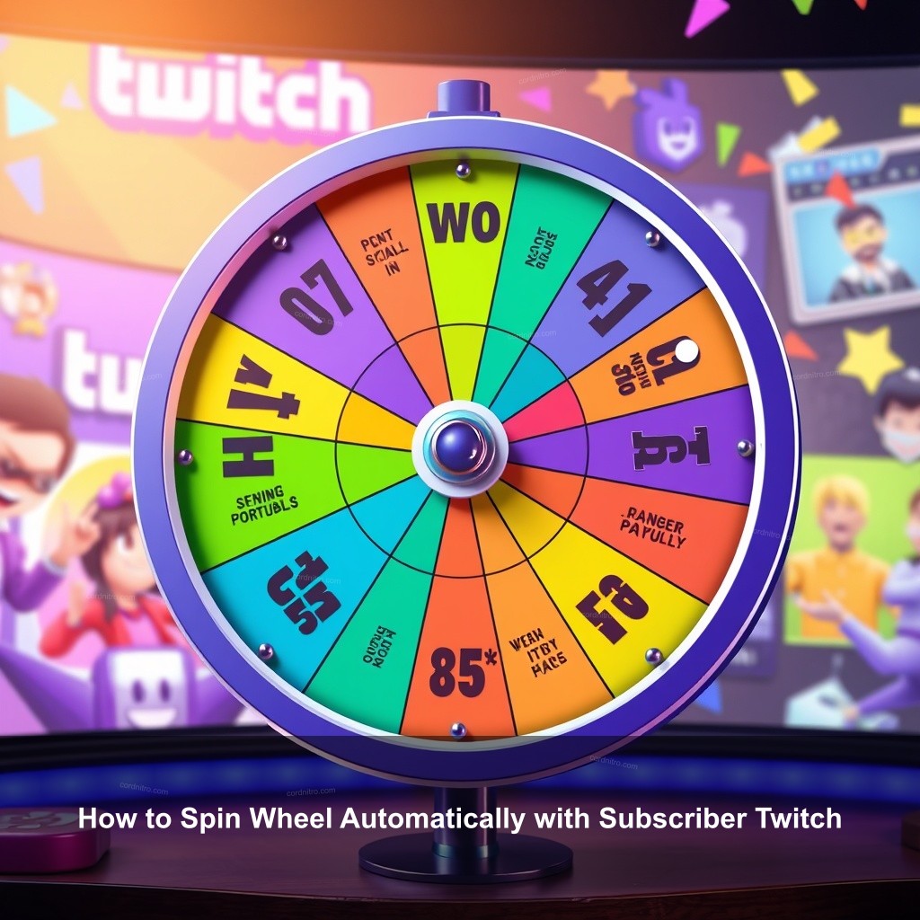 How to Spin Wheel Automatically with Subscriber Twitch