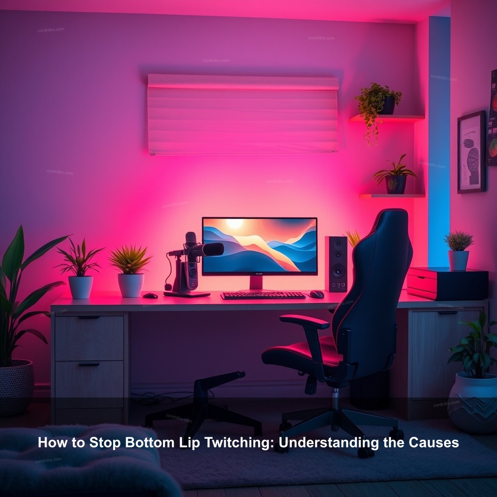 How to Stop Bottom Lip Twitching: Understanding the Causes