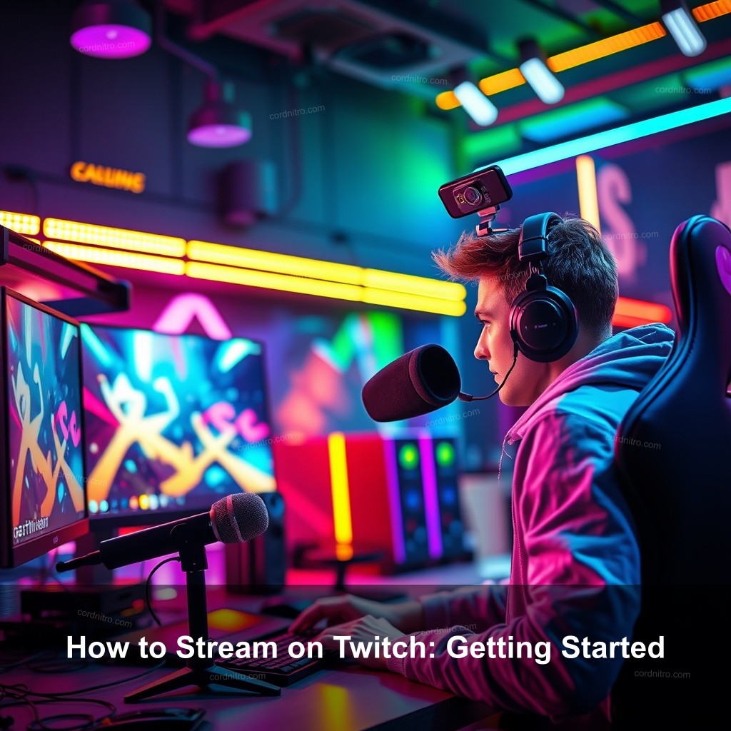 How to Stream on Twitch: Getting Started