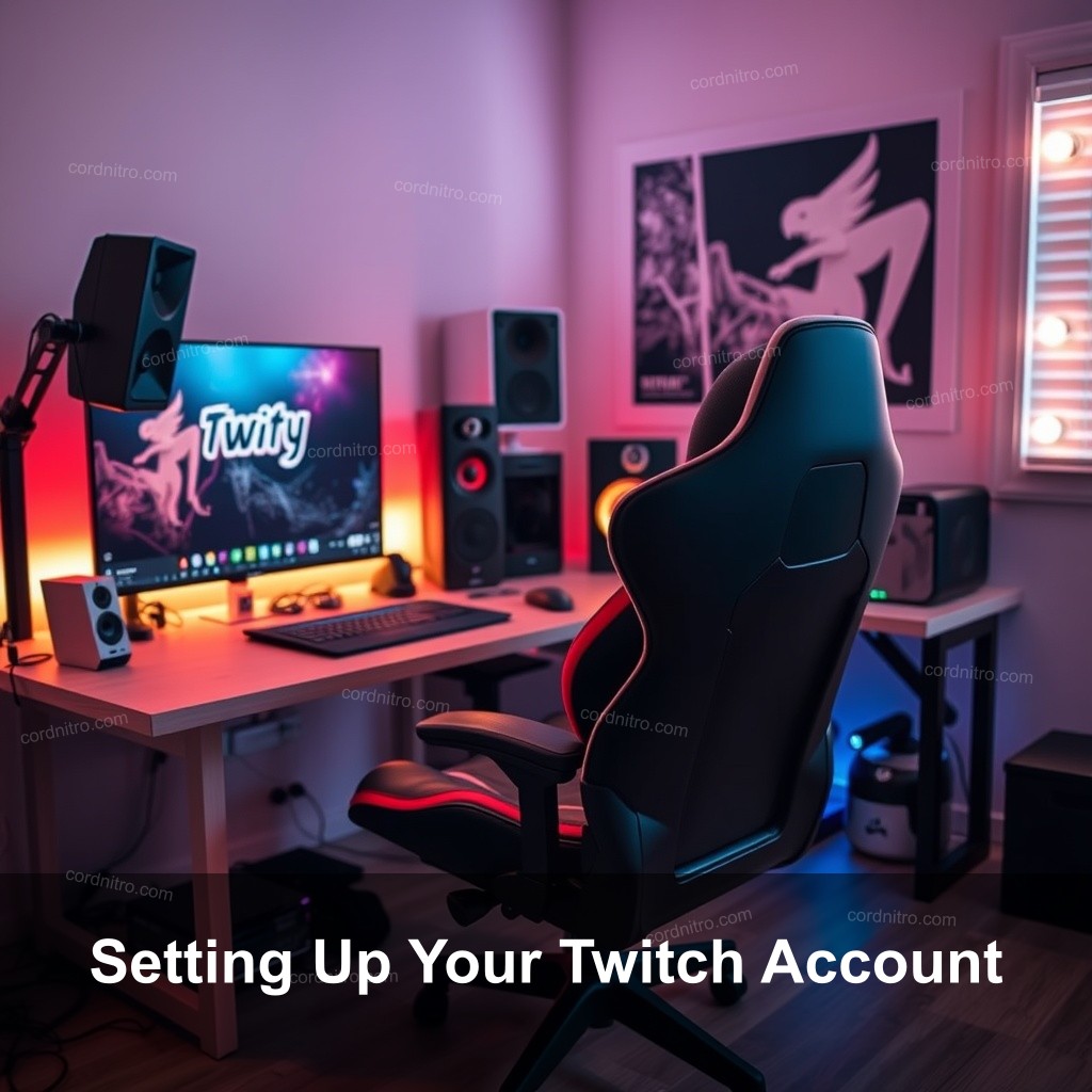 Setting Up Your Twitch Account