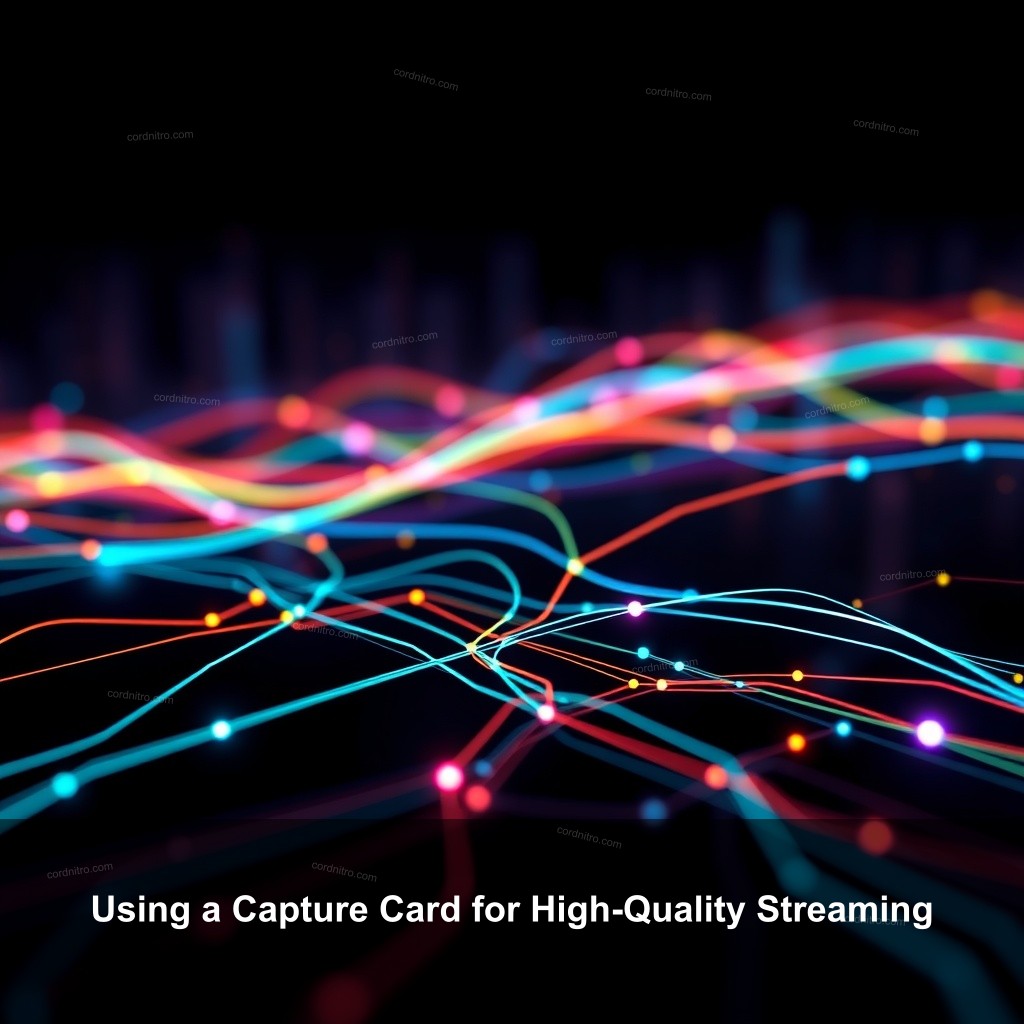 Using a Capture Card for High-Quality Streaming