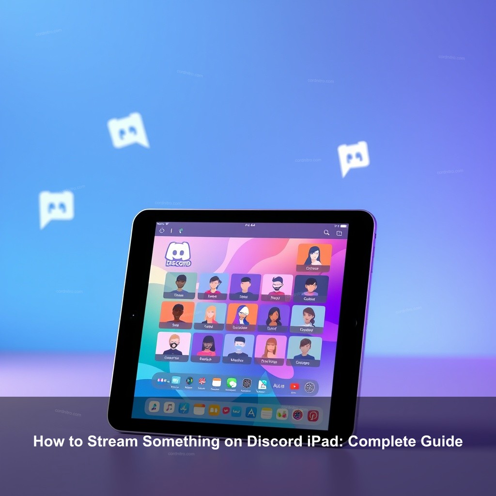 How to Stream Something on Discord iPad: Complete Guide