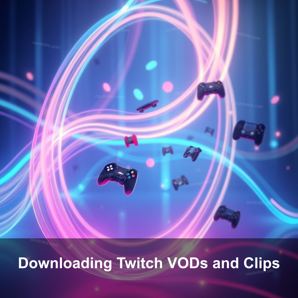 Downloading Twitch VODs and Clips