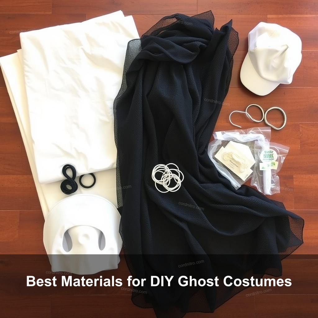 Best Materials for DIY Ghost Costumes