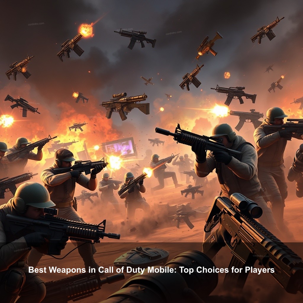 Best Weapons in Call of Duty Mobile: Top Choices for Players