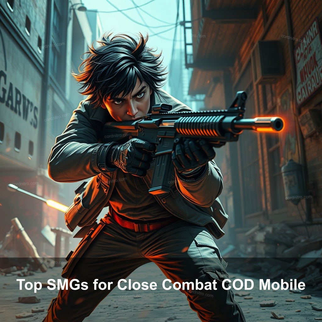 Top SMGs for Close Combat COD Mobile